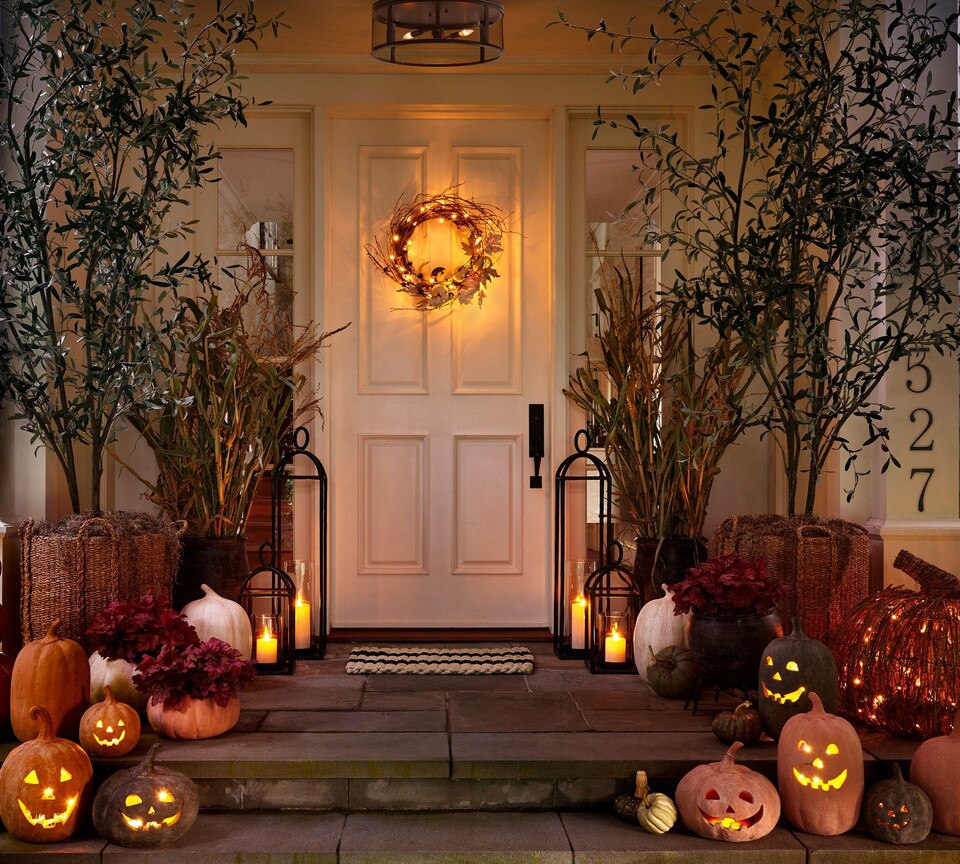 Handmade Terracotta Jack O' Lantern